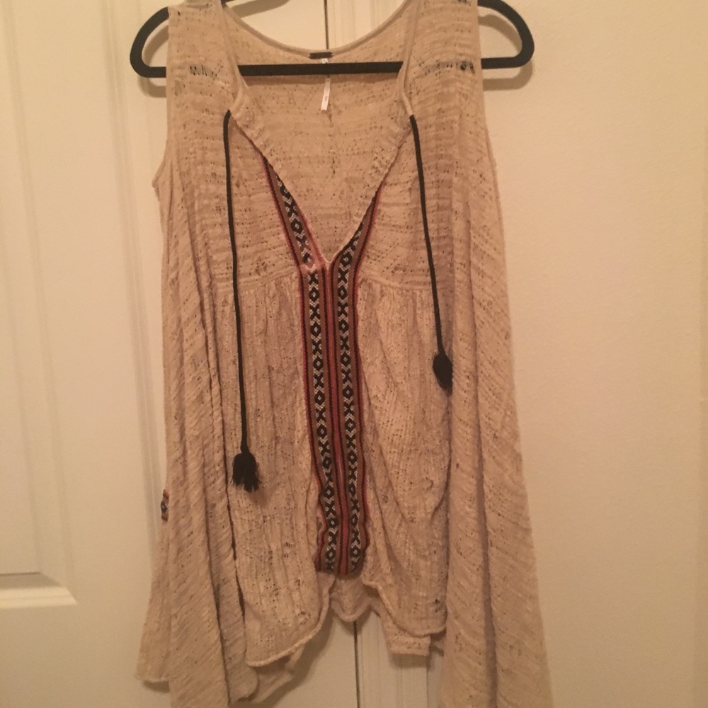 Free people open shoulder tunic - Picture 2 of 6